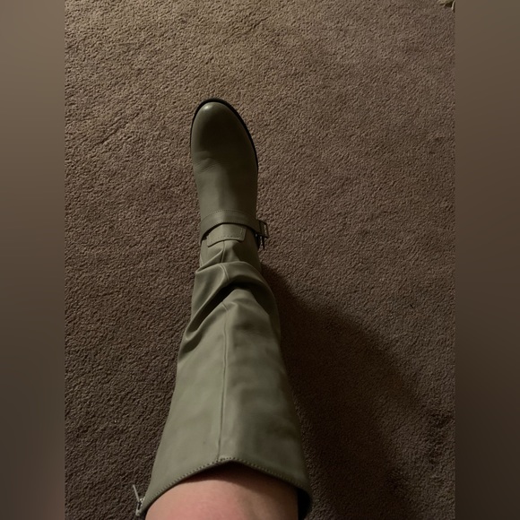 Route 66 Knee High Boots Light Gray sz 8M - Picture 14 of 14